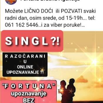 "FORTUNA"- UPOZNAVANJE BEZ LAŽNIH PROFILA