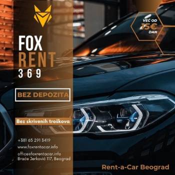 Rent a car Beograd - bez depozita