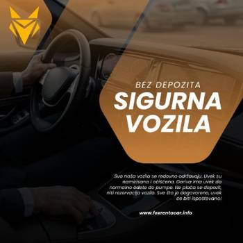 Rent a car Beograd - bez depozita