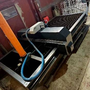 Cnc plazma sa hiper glavom+sistem odimljavanje+izvod za ruter