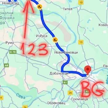Auto put Novi Sad Beograd