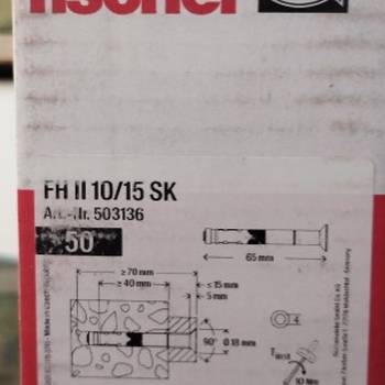 Fischer FH II 10/50 SK – anker za beton (visokih performansi)