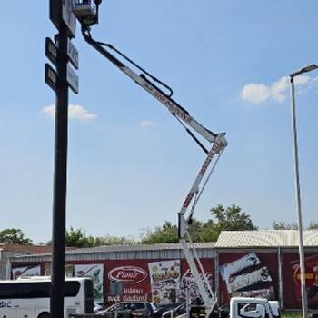 Iznajmljivanje kamiona sa korpom