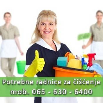 Potrebne radnice za čišćenje 60 -120.000