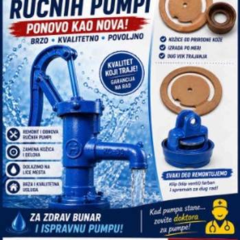 Remont ručnih pumpi i kožice za ručne pumpe