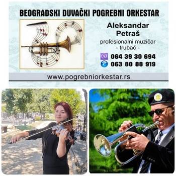 Solo truba ili violina za sahrane pogrebe Beograd