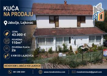 NA prodaju! Useljiva kuća u Jabučju kod Lajkovca