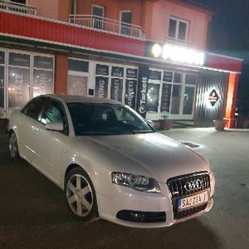 A4 S Line 125kw 2.0 TDI 2007 god. Perla beli, tamna stakla.