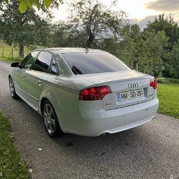 A4 S Line 125kw 2.0 TDI 2007 god. Perla beli, tamna stakla.