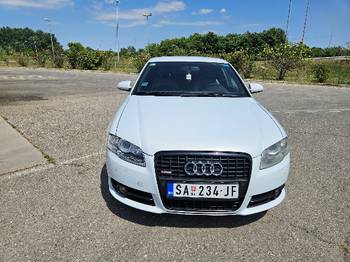 A4 S Line 125kw 2.0 TDI 2007 god. Perla beli, tamna stakla.