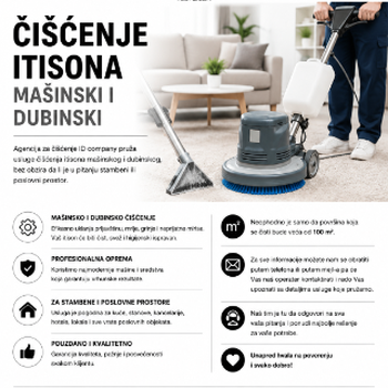 Čišćenje itisona mašinski i dubinski